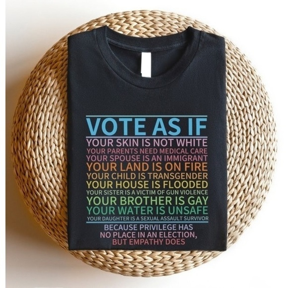 Vote As If Shirt Lgbtq Rights Shirt Human Rights Shirt Pride Shirt - Picture 1 of 4